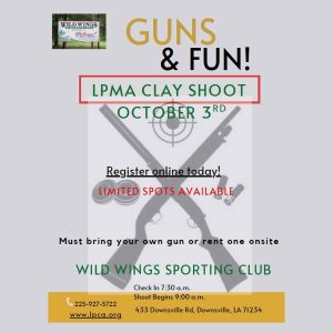 LPMA Clay Shoot Registration & Sponsorship